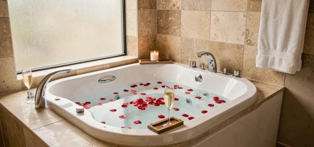 Pourquoi choisir une baignoire balnéo 2 places pour un moment de détente à deux